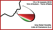 May 15-16 2016 – Lido di Camaiore (LU) Vini d’Autore festival