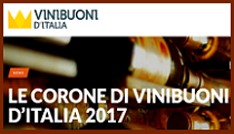 August 2016Corona award by Vinibuoni d’Italia for our Rosso d’Asia 2012