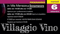 September 6 2016 – Borgomanero (NO) Villaggio Vino festival