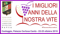 October 22-23 2016 – Casteggio (PV) Wine festival @ Certosa Cantù