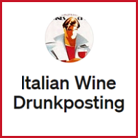 Italian Wine Drunkposting - Logo