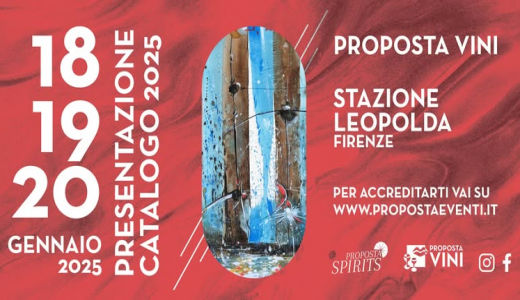 Presentazione del catalogo 2025 di Proposta Vini (Firenze, 19-20/01/2025)